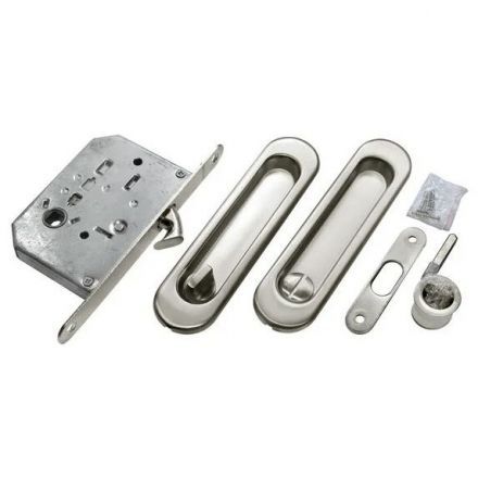 Комплект для раздвижных дверей Morelli MHS150 WC SC хром матовый