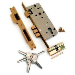Замок врезной ARCHIE L01-45-70 AB/ACF