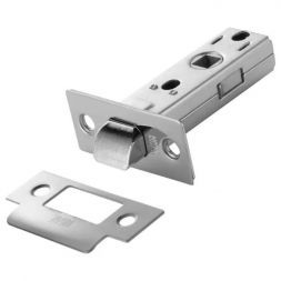 Защелка врезная межкомнатная BUSSARE L6-45 S.CHROME Хром