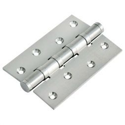 Петля латунная универсальная Morelli MBU 100X70X3-4BB SC хром матовый