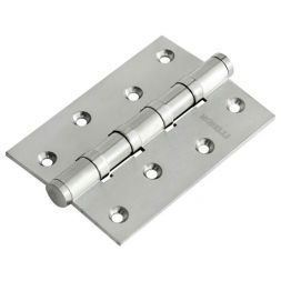 Петля латунная универсальная Morelli MBU 100X70X3-4BB SN никель матовый