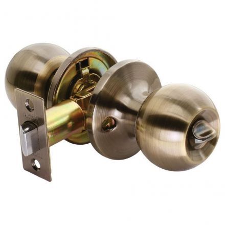 Дверная ручка Rucetti HK-01 WC AB фиксатор WC античная бронза