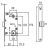 Защелка межкомнатная ARCHIE LP 5112OL AB/ACF