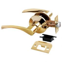 Дверная ручка Rucetti HK-02 PG без фиксатора золото