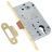 Защелка врезная под ключевой цилиндр ADDEN BAU KEY 418 GOLD