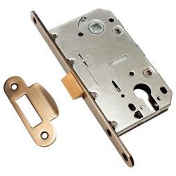 Защелка врезная под ключевой цилиндр ADDEN BAU KEY 418 BRONZE