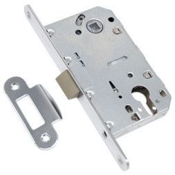 Защелка врезная под ключевой цилиндр ADDEN BAU KEY 418 CHROME