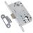 Защелка врезная под ключевой цилиндр ADDEN BAU KEY 418 CHROME