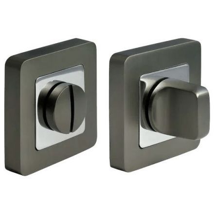 Завертка сантехническая Morelli MH-WC-S55 GR/PC графит/хром