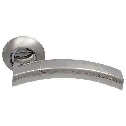 Ручка межкомнатная ARCHIE SILLUR 132 S.CHROME/P.CHROME Lirado Line