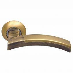 Ручка межкомнатная ARCHIE SILLUR 132 S.GOLD/BR Lirado Line
