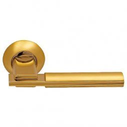 Ручка межкомнатная ARCHIE SILLUR 94A S.GOLD/P.GOLD Grandazo Line