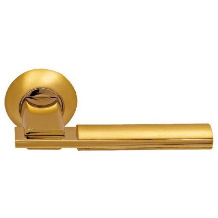 Ручка межкомнатная ARCHIE SILLUR 94A S.GOLD/P.GOLD Grandazo Line