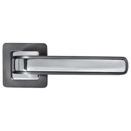 Ручка дверная Morelli MH-46 GR/CP-S55 графит/хром