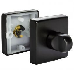 Завертка сантехническая Morelli LUX-WC-SQ NERO черный