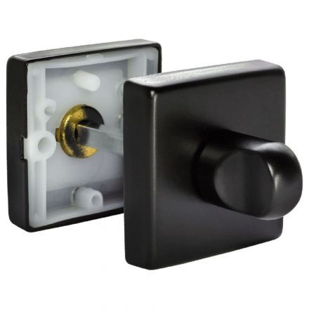 Завертка сантехническая Morelli LUX-WC-SQ NERO черный