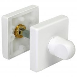 Завертка сантехническая Morelli LUX-WC-SQ BIA белый