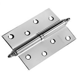 Петля стальная левая Morelli MS 100X70X2.5 L PC хром