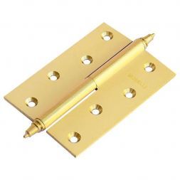 Петля стальная левая Morelli MS 100X70X2.5 L SG золото матовое