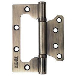 Петля универсальная накладная с 2 подшипниками BUSSARE B020-U 100X75X2.5-2BB-1AB Античная бронза