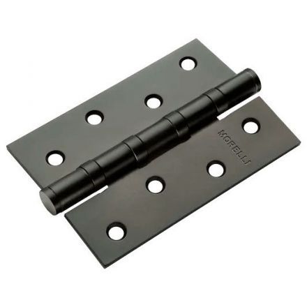 Петля стальная универсальная 1шт. Morelli MS 100X70X2.5-4BB BL черный
