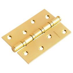 Петля стальная универсальная 1шт. Morelli MS 100X70X2.5-4BB SG золото матовое