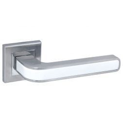 Ручка дверная ADDEN BAU PIEZA Q360 WHITE/CHROME