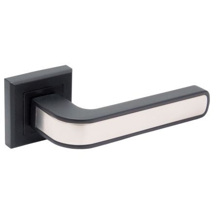 Ручка дверная ADDEN BAU PIEZA Q360 BLACK/MAT.NICKEL