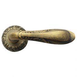 Ручка дверная BUSSARE CASTELO A-71-20 ANT.BRASS Античная латунь