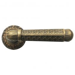 Ручка дверная BUSSARE CASTELO A-74-20 ANT.BRASS Античная латунь