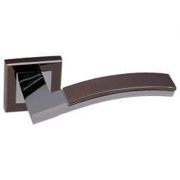 Ручка дверная ADDEN BAU OBRA Q330 BLACK NICKEL/CHROME