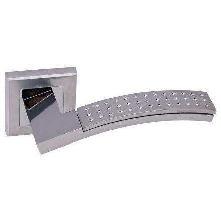Ручка дверная ADDEN BAU OBRA Q330 CHROME/CRYSTAL EFFECT