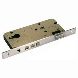 Замок под цилиндр с тремя ригелями Morelli L03 SN никель матовый