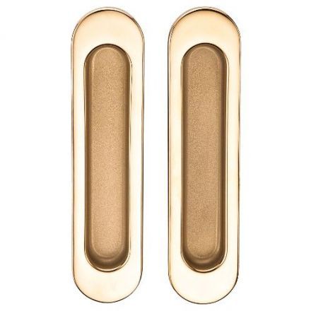 Ручка для раздвижных дверей ARCHIE SILLUR A-K05-V0 P.GOLD/S.GOLD