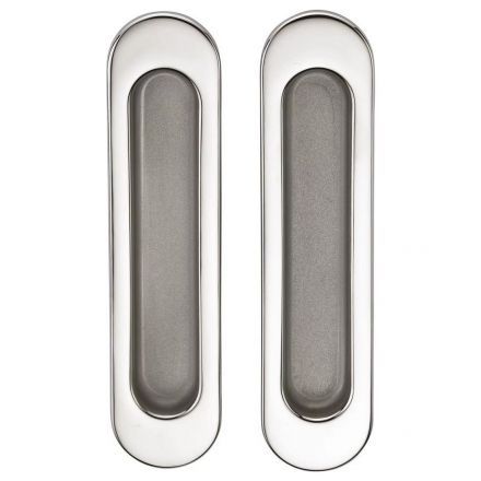 Ручка для раздвижных дверей ARCHIE SILLUR A-K05-V0 P.CHROME/S.CHROME