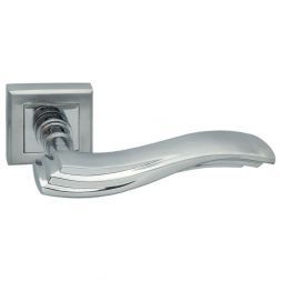Ручка дверная ADDEN BAU ONDA Q304 SATIN CHROME
