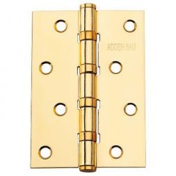 Петля дверная универсальная с четырьмя подшипниками ADDEN BAU 100x70x2.5 4BB POLISH GOLD