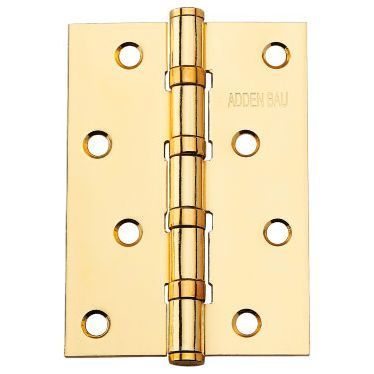Петля дверная универсальная с четырьмя подшипниками ADDEN BAU 100x70x2.5 4BB POLISH GOLD