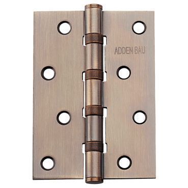 Петля дверная универсальная с четырьмя подшипниками ADDEN BAU 100x70x2.5 4BB ANTIC BRONZE