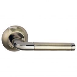 Ручка дверная BUSSARE LINDO A-34-10 GRAPHITE/ANT. BRONZE Графит/античная бронза