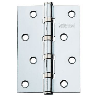 Петля дверная универсальная с четырьмя подшипниками ADDEN BAU 100x70x2.5 4BB POLISH CHROME