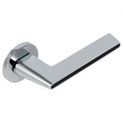 Ручка дверная ADDEN BAU RIVER S-486 CHROME/BLACK