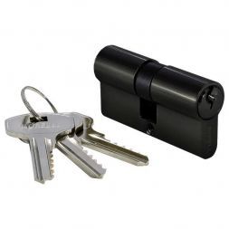 Ключевой цилиндр (60мм) Morelli 60C BL черный
