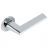 Ручка дверная ADDEN BAU RIVER S-486 CHROME/WHITE