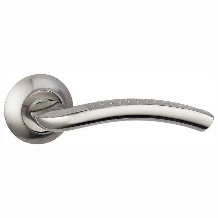 Ручка дверная BUSSARE PRATICO A-09-10 CHROME/S.CHROME Хром/хром матовый