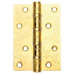 Петля дверная универсальная с четырьмя подшипниками ADDEN BAU 100x70x2.5 4BB FLO SATIN GOLD