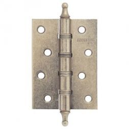 Петля дверная универсальная ADDEN BAU 100x70x2.5 4W AGED SILVER