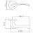 Ручка дверная ADDEN BAU WAVE S-488 GRAPHITE