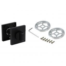 Завертка сантехническая ADDEN BAU WC SQ-003 BLACK