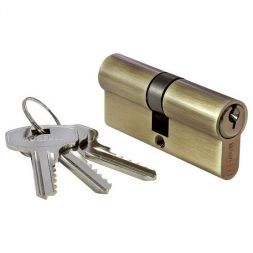 Ключевой цилиндр (70мм) Morelli 70C AB бронза античная